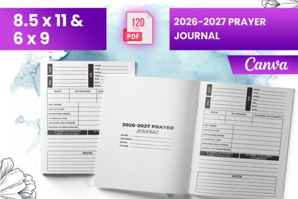 2026-2027 Prayer Journal KDP