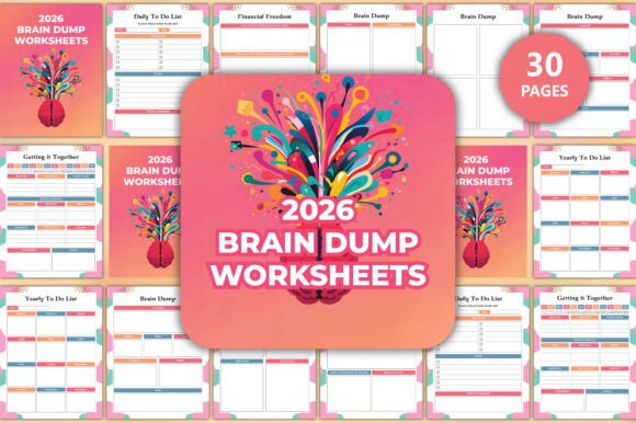 2026 Brain Dump Worksheets: A Productivity Game-Changer