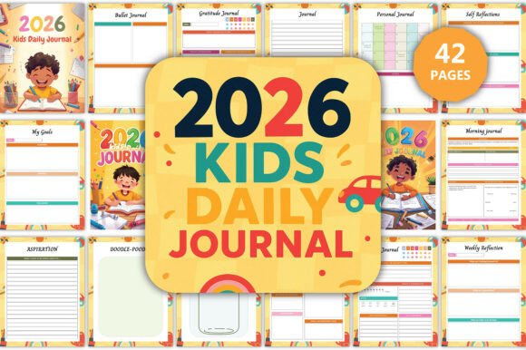2026 Kids Daily Journal: A Creative Tool for Young Minds
