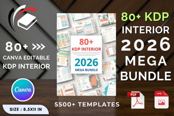 80 KDP Interior 2026 Mega Bundle: A Comprehensive Guide for Low-Content Publishers