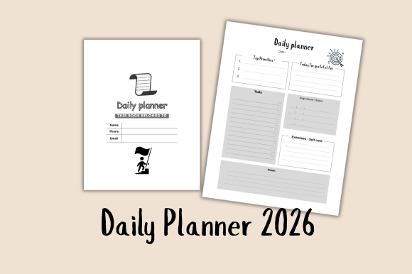 Daily Planner 2026 - A Productivity Tool for the Modern Individual