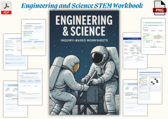 Engineering Science Workbook: A Hands-On Approach to STEM Learning