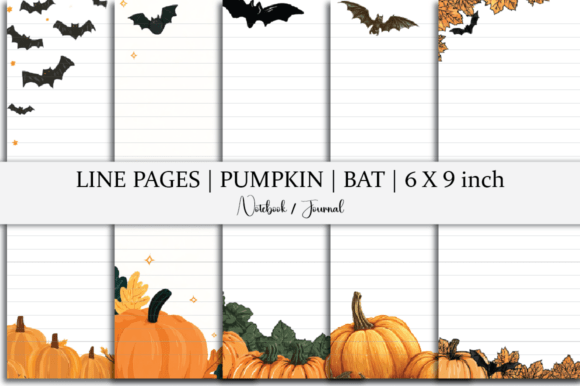 Exploring the Notebook Lined Paper Pumpkin Bat: A Creative and Functional Writing Tool