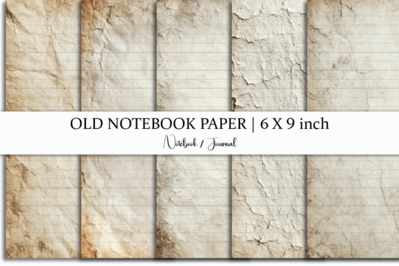 Old Notebook Paper Old Grunge Paper: A Timeless Tool for Creativity and Organization
