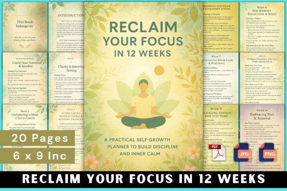 Reclaim Your Focus in 12 Weeks: A Practical Guide to Clarity and Consistency