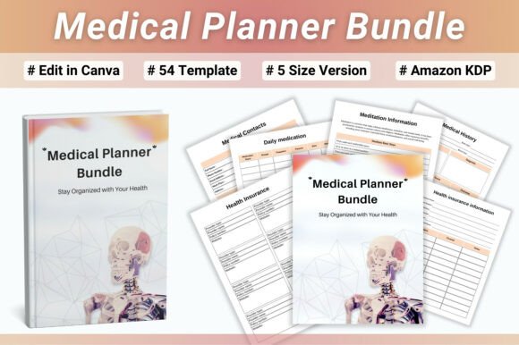 Take Control of Your Health with the 🩺 Medical Planner Bundle