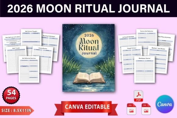 The 2026 Moon Ritual Journal: A Tool for Mindful Living in a Fast-Paced World