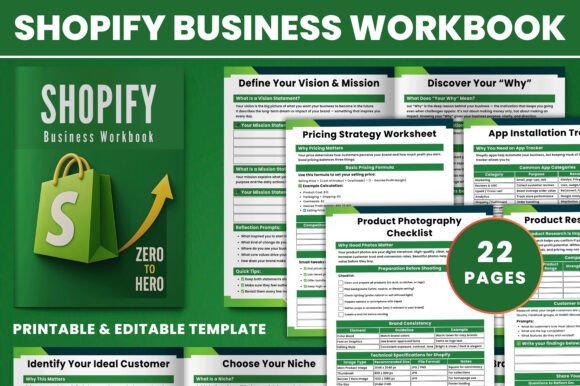 The Shopify Business Workbook: A Practical Guide for Building a Thriving Online Store