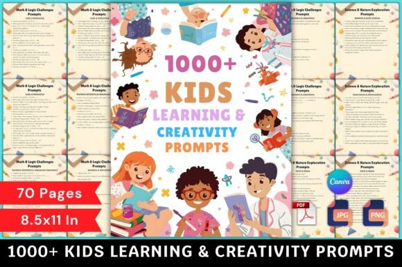 Unlocking Creativity with 1000 Kids Learning Creativity Prompts