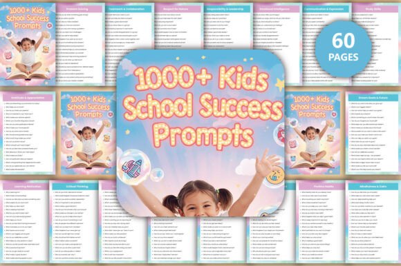Unlocking Learning with 1000 Kids School Success Prompts Book